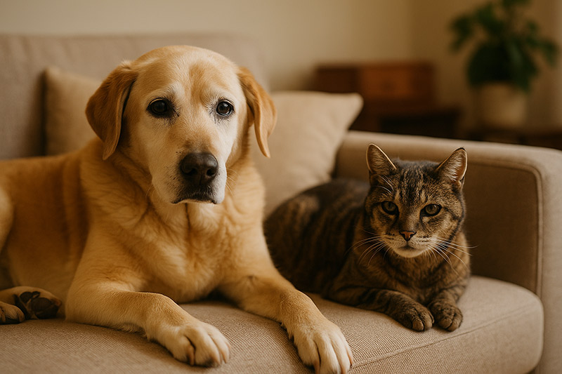 Fit und glücklich ins hohe Alter – so unterstützen Sie Ihren Vierbeiner
